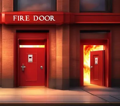 Fire Doors with vision panel