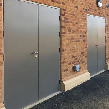 commercial stainless steel security door