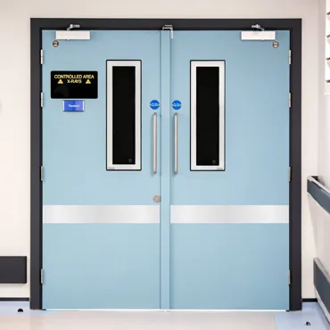 steel doors for xray room, labs, etc